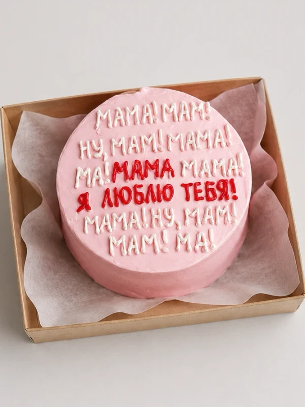 Бенто - торт "Ну, маам!"